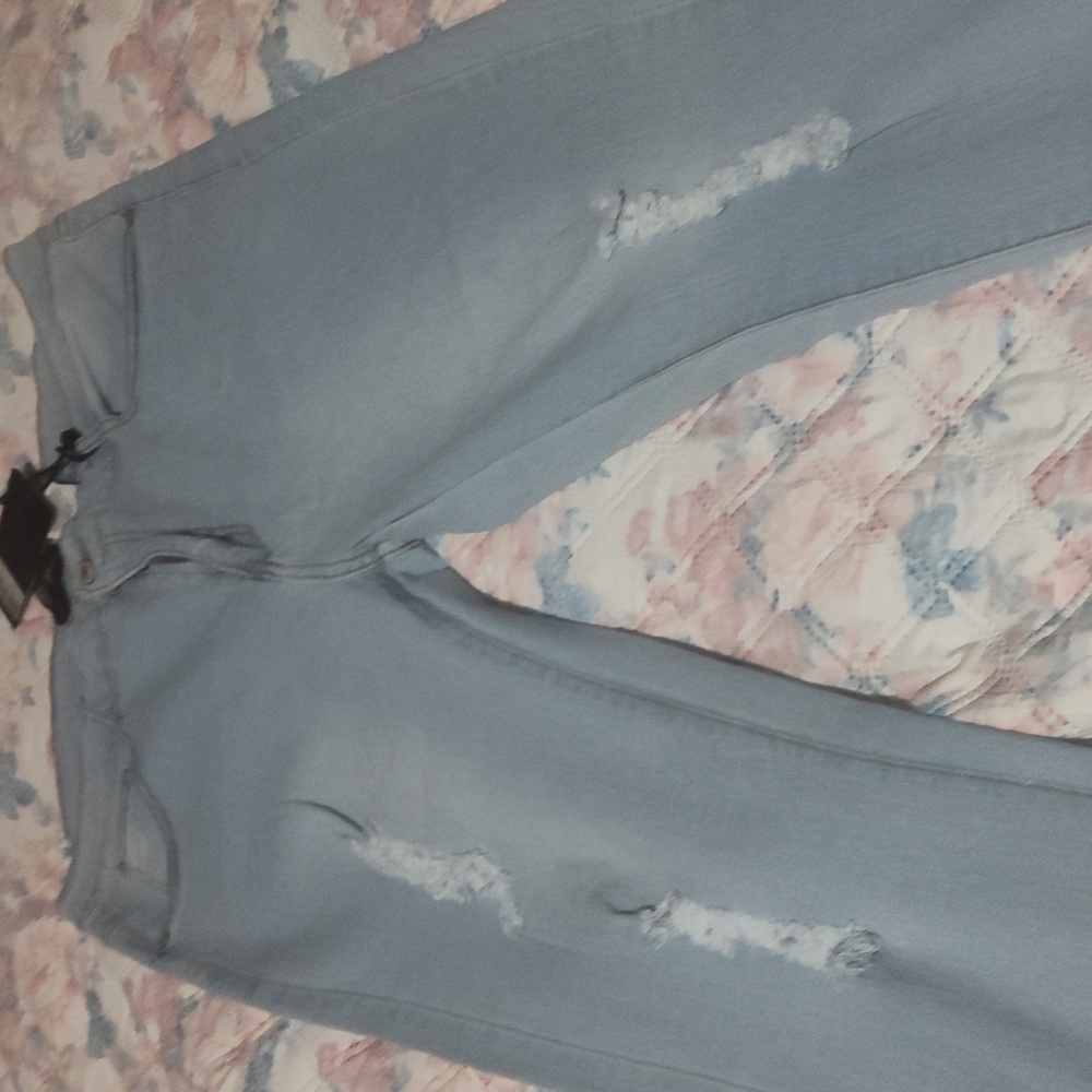 Stylish Light Blue Women's Jeans